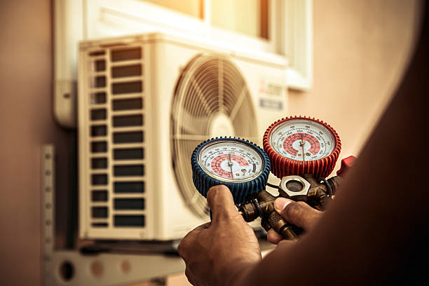 Professional Hvac Maintenance technician working in Gage, OK